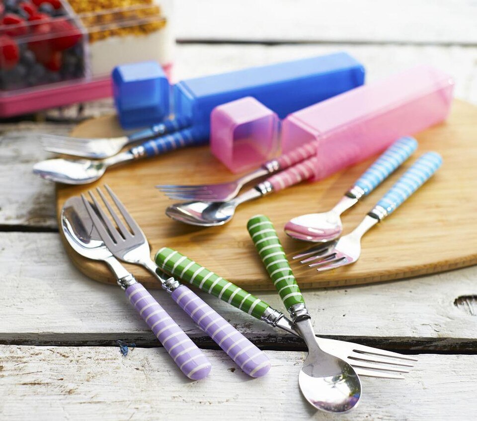 Cutlery & Carrying Case Set Pottery Barn Kids Australia